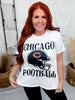 Licensed Short Sleeve Chicago Bears Flowy Tee