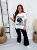 Licensed Short Sleeve Chicago Bears Flowy Tee