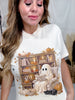 Ghost Library Ivory Short Sleeve Graphic Tee