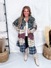 Long Sleeve Button Up Maxi Shirt Jacket