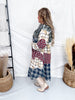 Long Sleeve Button Up Maxi Shirt Jacket