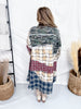 Long Sleeve Button Up Maxi Shirt Jacket