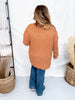 Open Front Popcorn Textured Cardigan In Adobe