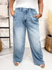 Judy Blue Featherweight Baggy Jeans W/ High Elastic Waist