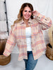 Sand & Lavender Plaid Shacket