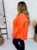 Raw Hem Long Sleeve Button Down
