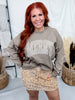 Merry Mocha Polka Dot Sweatshirt