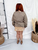 Merry Mocha Polka Dot Sweatshirt