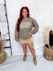 Merry Mocha Polka Dot Sweatshirt