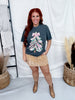 Coquette Christmas Tree Graphic Tee