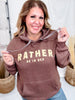 Rather Be In Bed Brown Knit Hoodie