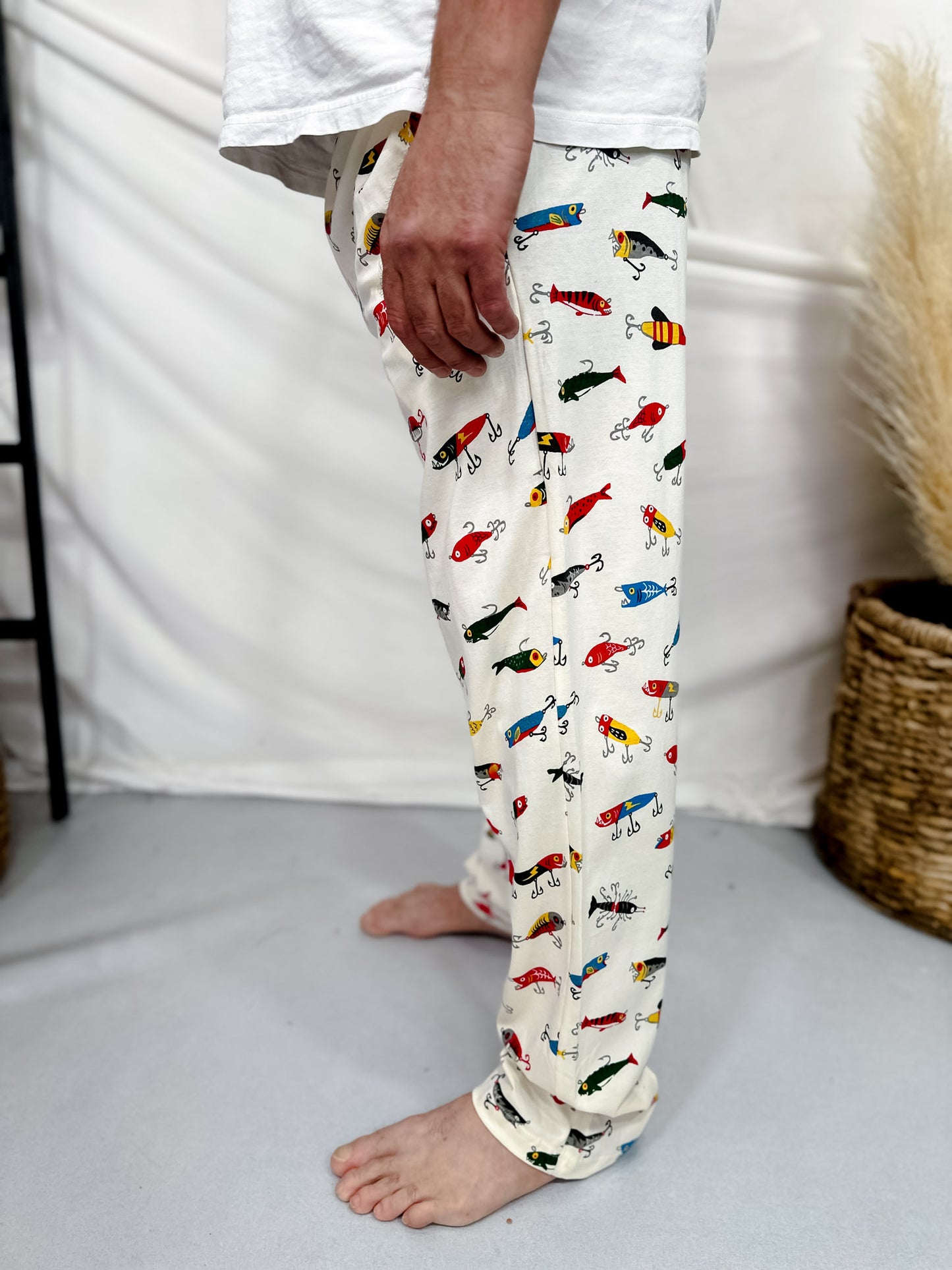 Fishing Lures Men's Loungewear Pants