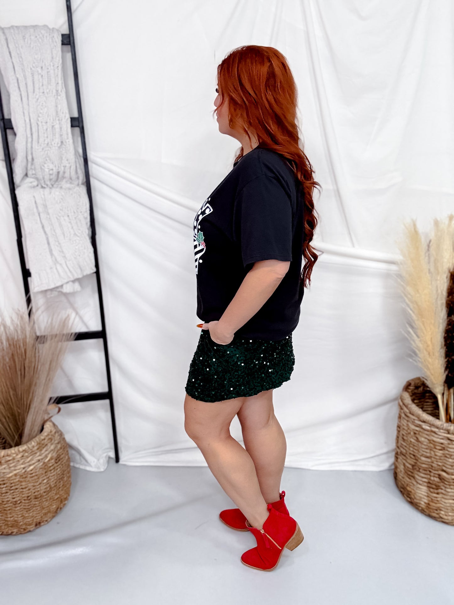 Holly Merry Short Sleeve Graphic Tee