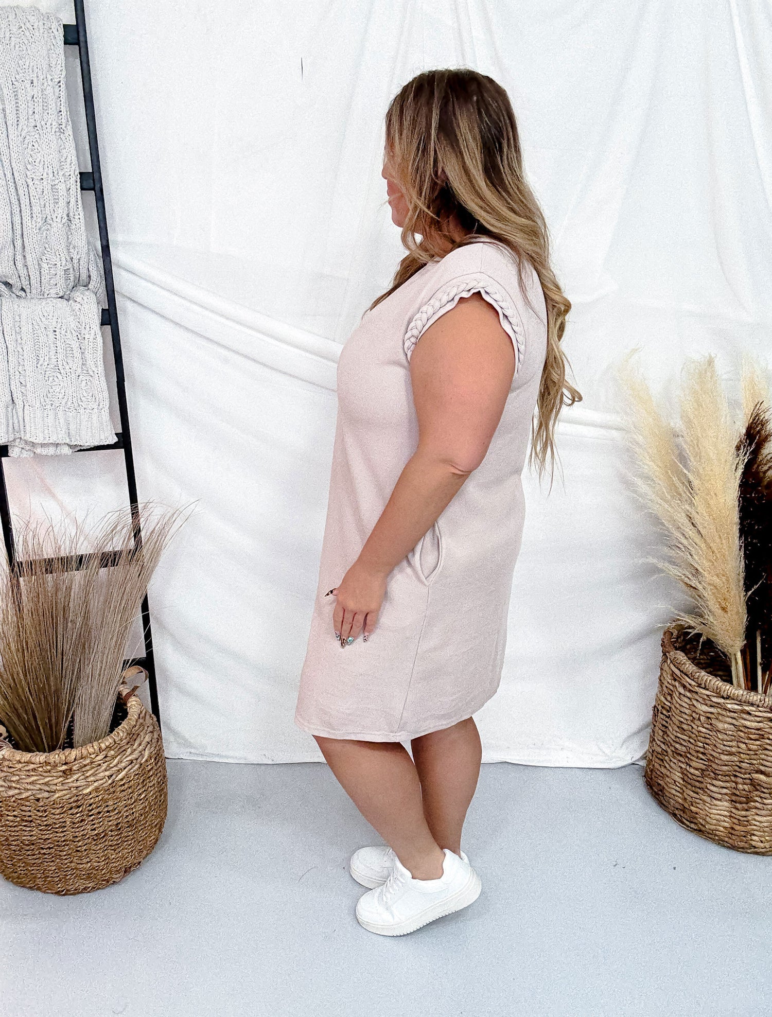 Star Detail Drop Shoulder Button Front Cardigan Whiskey Skies