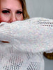 Pastel Rainbow Open Knit Sweater