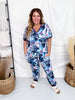 Vibrant Western Cow Loungewear Set