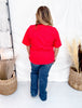 Faux Pearl Christmas Trees Graphic T-Shirt