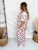 Daisy Christmas Checkered Loungewear Set