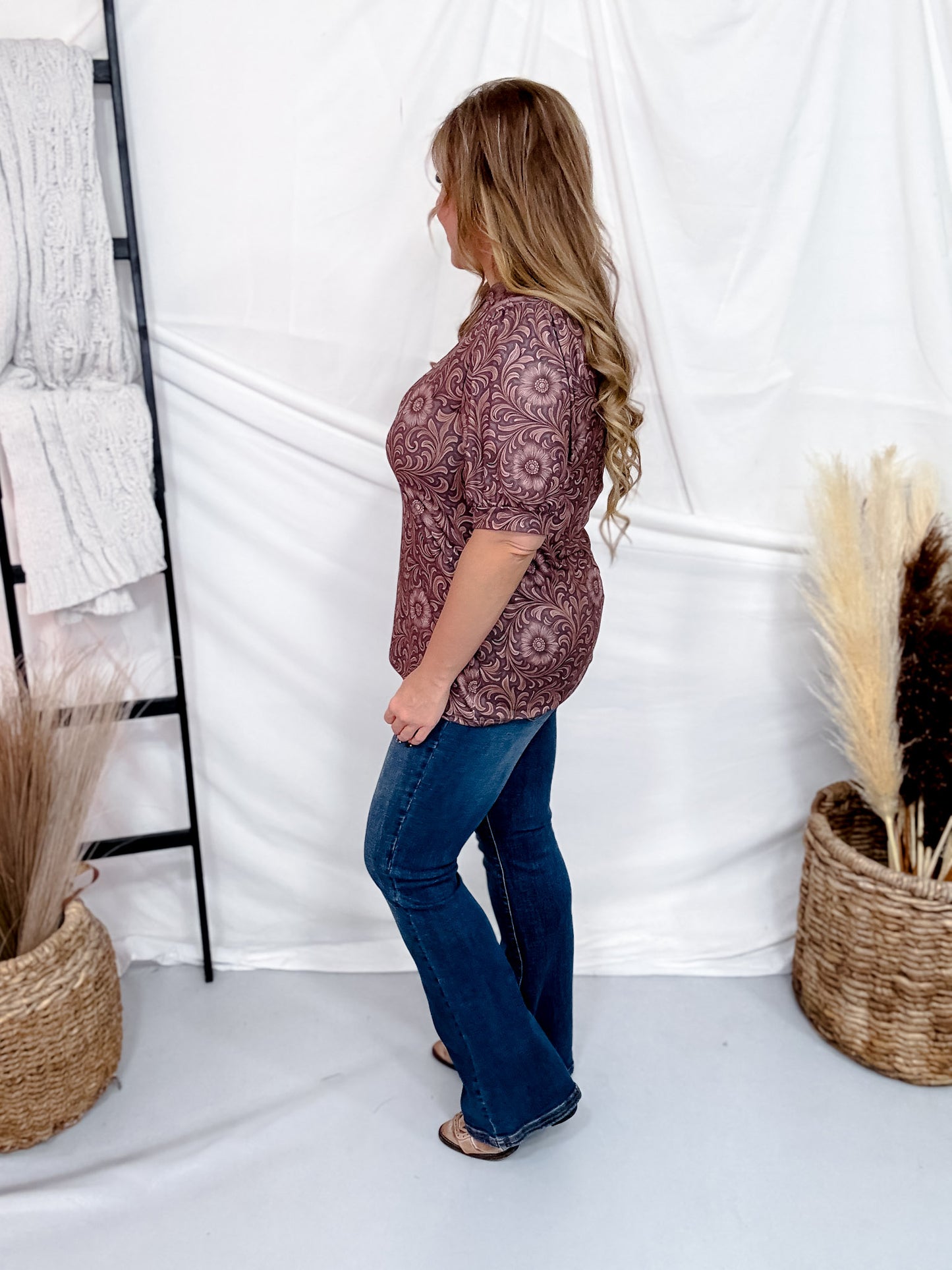 Tooled & Wild Short Sleeve Top