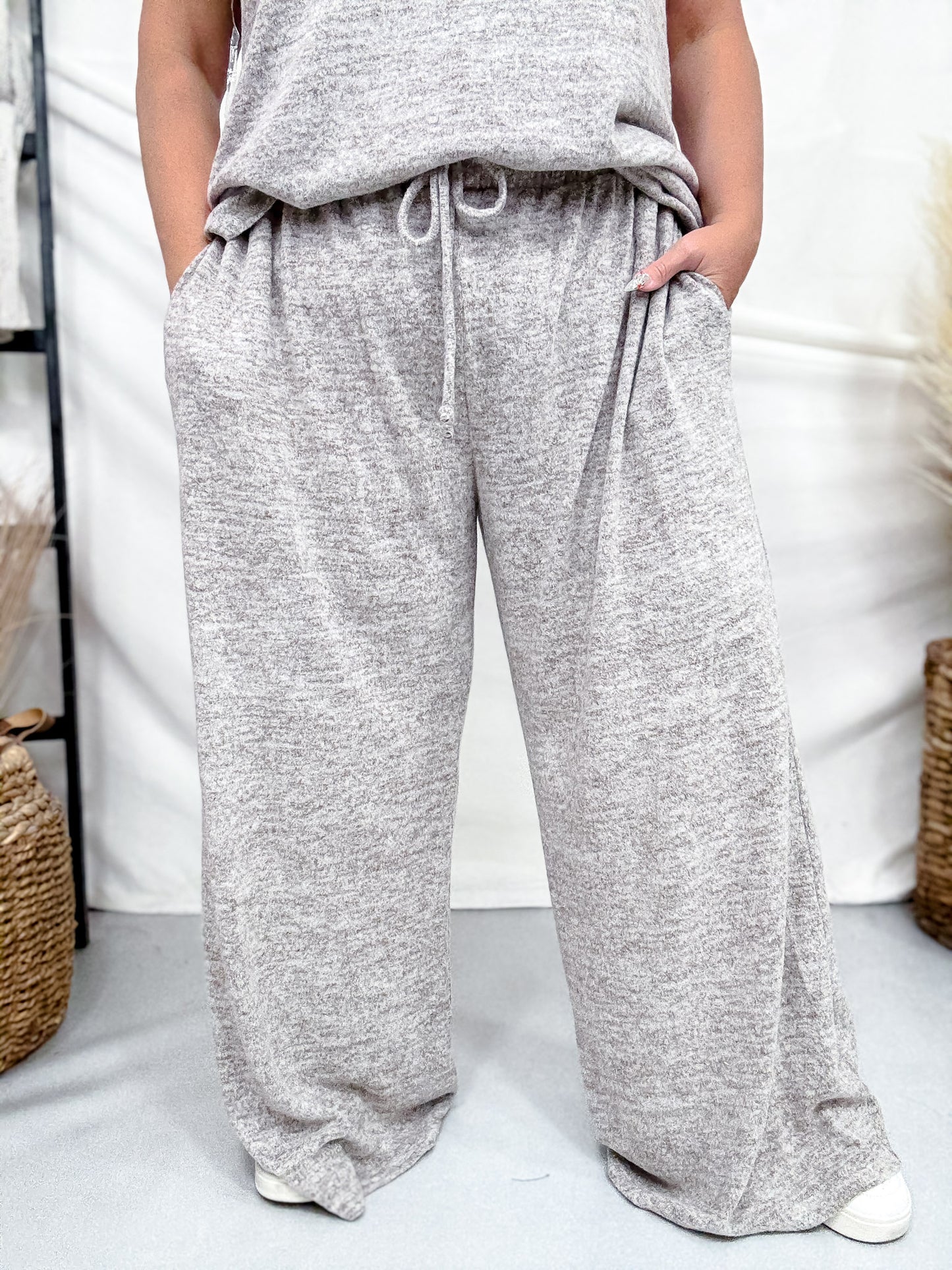 3 Piece Loungewear Set With Cardigan (8 Colors)