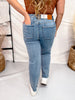 Judy Blue High Waist Tummy Control Straight Leg Ankle Jeans