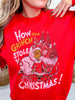 How The Grinch Stole Christmas Red Graphic Sweatshirt