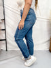 Judy Blue High Waist Rigid Magic Distressed Boyfriend Jeans