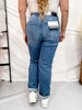 Judy Blue High Waist Rigid Magic Distressed Boyfriend Jeans