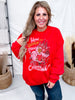 How The Grinch Stole Christmas Red Graphic Sweatshirt