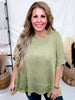 Poncho Style Sweater Top With Round Neckline (7 Colors)