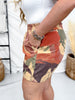 Untamed Camouflage Print Lounge Shorts