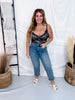Sculpting Thong Bodysuit In Black Lace