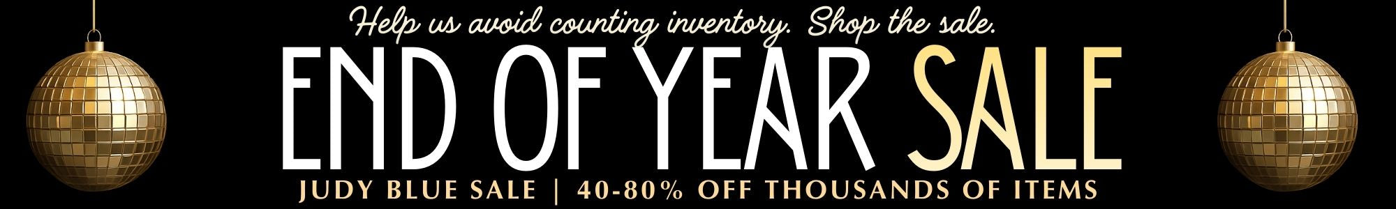 End Of Year Sale