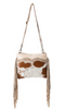 Tan Mesa Rebel Hairon Leather Bag