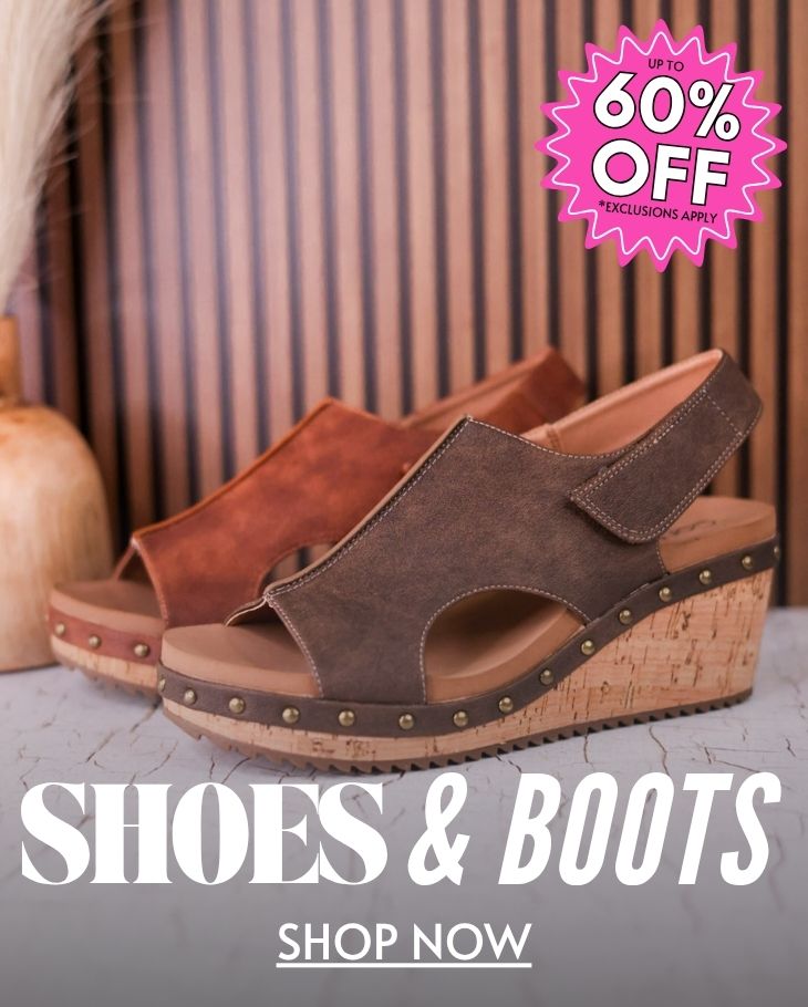 Shoes up to 60% off