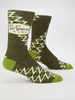 Sir Snores A Lot Men's Crew Socks