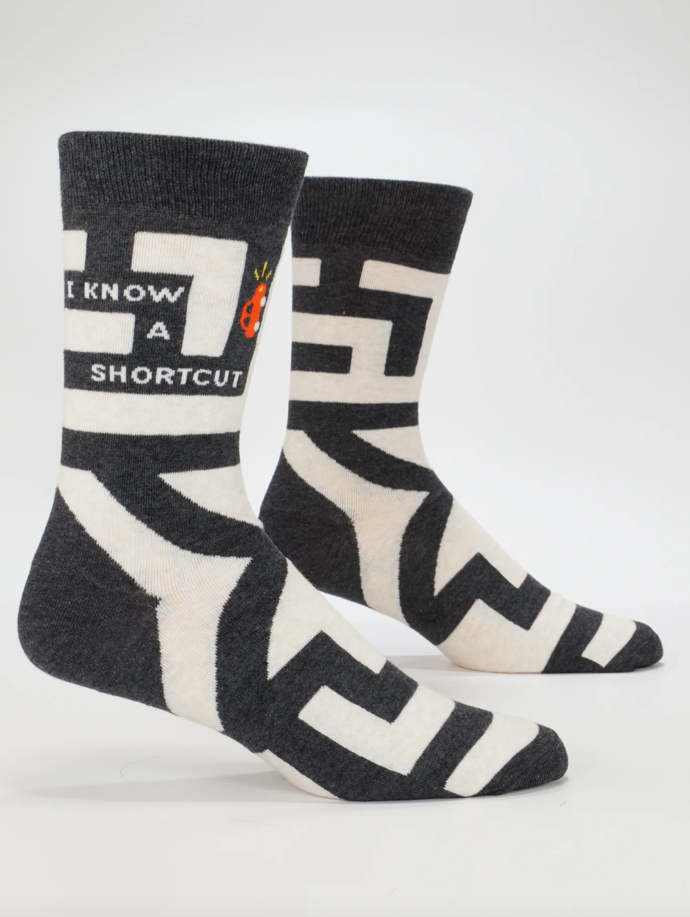 I Know A Shortcut Men's Crew Socks
