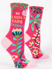 Hi I Don't Care Thanks Crew Socks