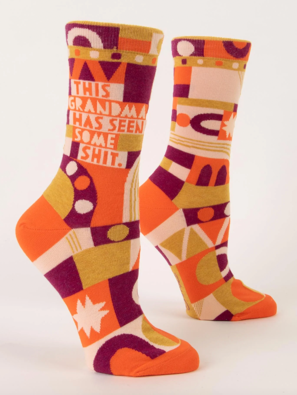 Grandma Has Seen Some Shit Crew Socks