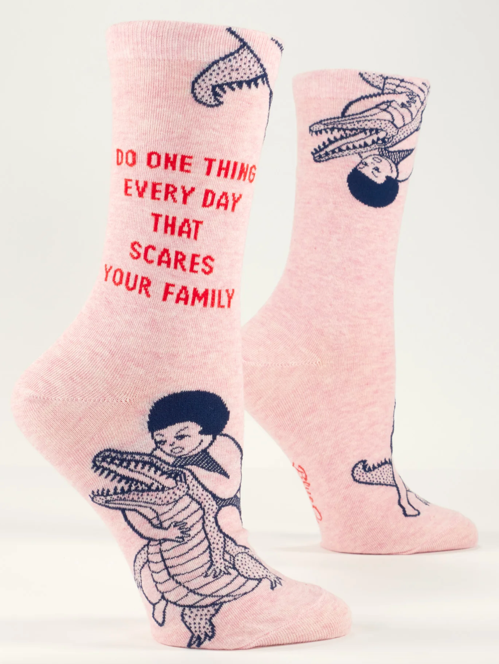 Scare Your Family Crew Socks