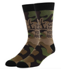 Camouflage Print "Show Me Your Rack" Men's Crew Socks