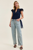 Judy Blue Mid-Rise Marlow Arc Leg W/ Bandana Loop Jeans