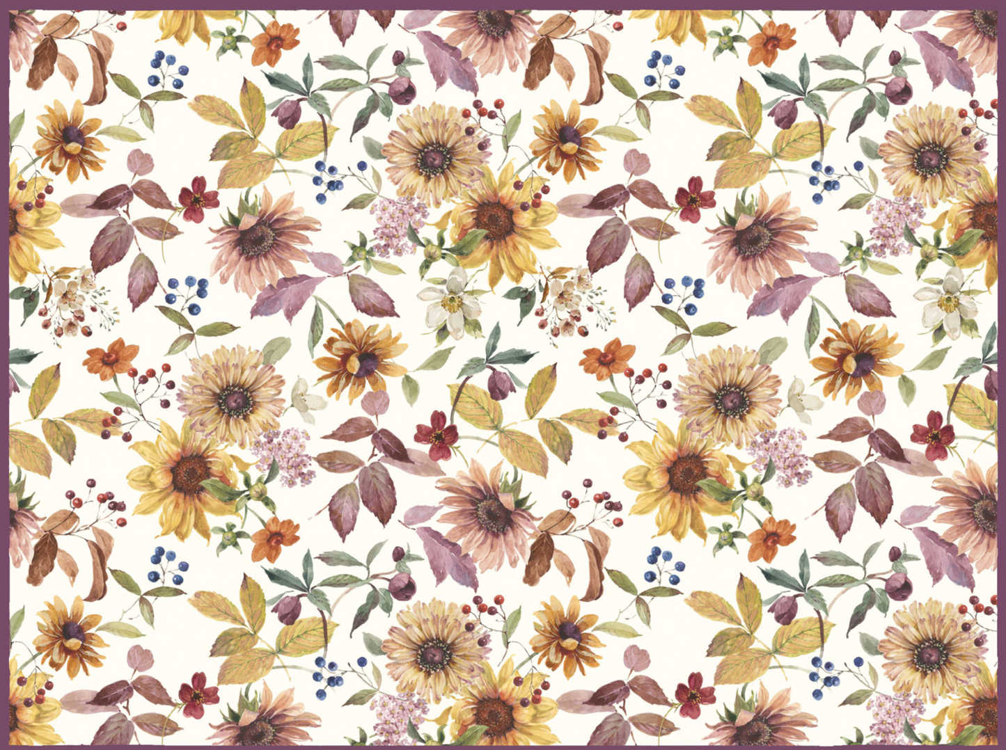 Mulberry Bloom Kitchen Counter Drying Mat