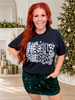 Holly Merry Short Sleeve Graphic Tee