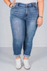 Judy Blue Bleach Splash Boyfriend Jeans