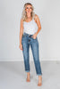 Judy Blue Bleach Splash Boyfriend Jeans