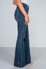 Judy Blue High Waist Tummy Control Shield Back Pocket Flares