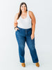 Judy Blue Mid-Rise Tummy Control Bootcut Jeans