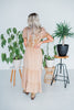 Camel Colored Denim Dress