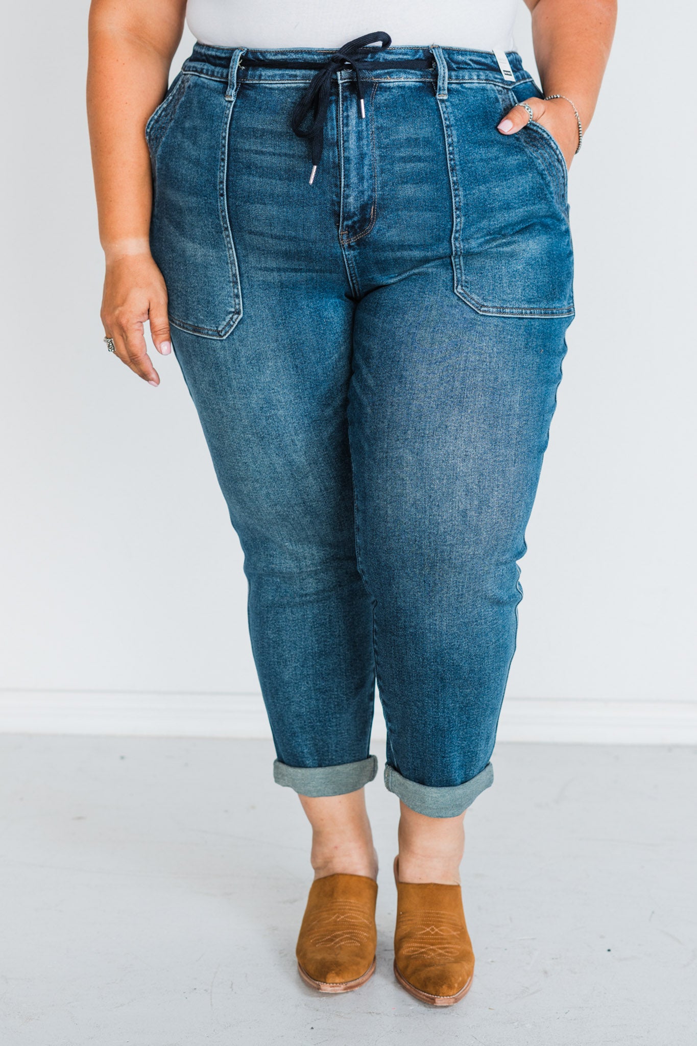 Judy Blue High Waist Vintage Wash Joggers